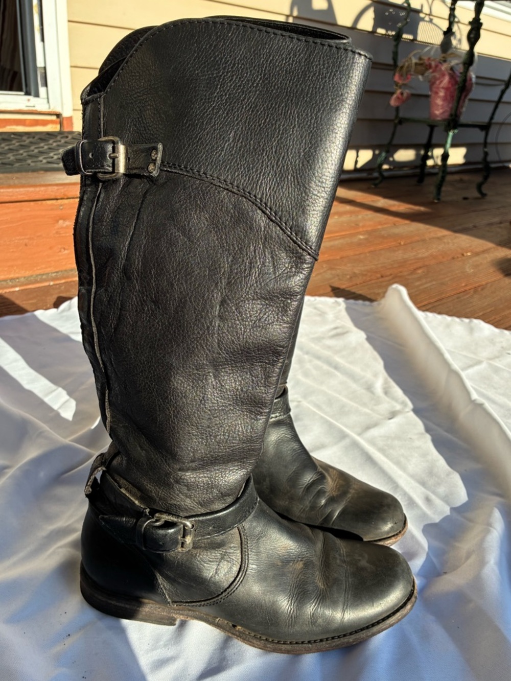 FRYE Phillip Riding Leather Boots